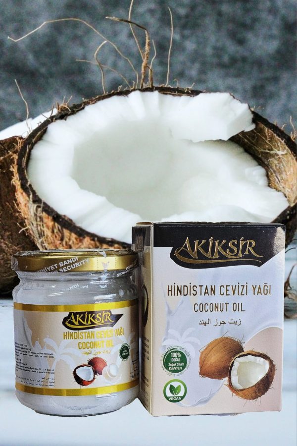 Hindistan Cevizi Yağı Soğuk Sıkım - 170 ml