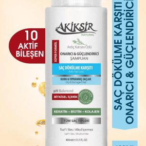 Akiksir Ardıç Katranlı Genel Saç Bakım Şampuanı