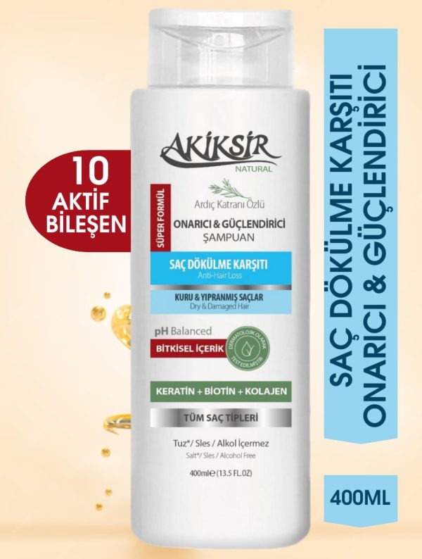 Akiksir Ardıç Katranlı Genel Saç Bakım Şampuanı