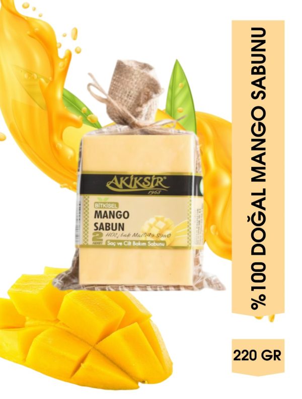 Doğal mango sabunu 2x110g (220g)