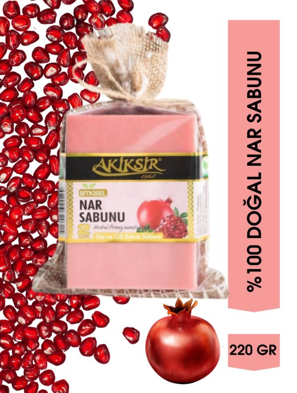 Doğal Nar sabunu 2x110g (220g)