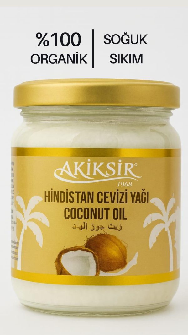 Hindistan Cevizi Yağı Soğuk Sıkım - 170 ml